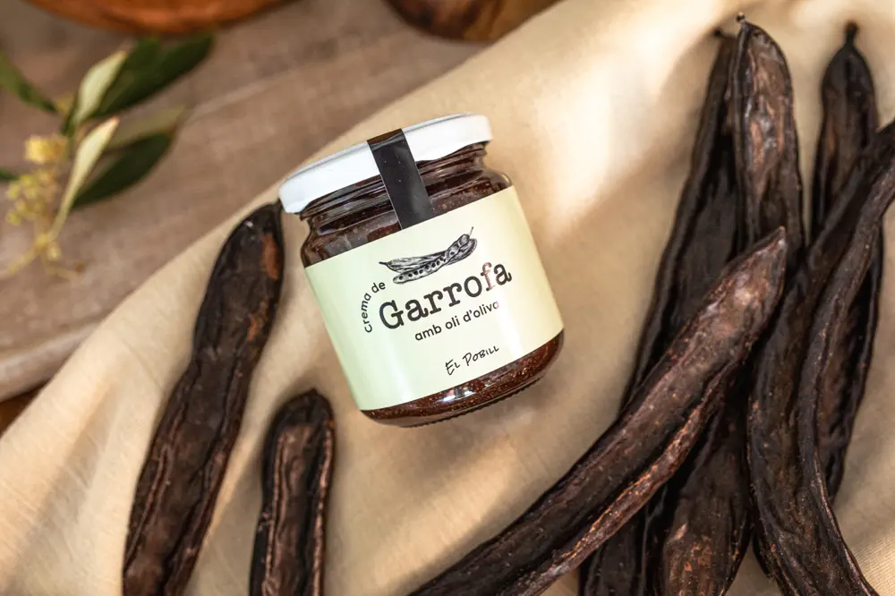 Crema de garrofa amb oli (vegana) (sense gluten)